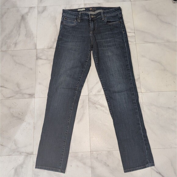 Kut from the Kloth Wm Size 6 Catherine Boyfriend Denim Jeans Cotton Medium Wash - Picture 1 of 12